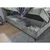 MID.YOU POSTELJA Z VZMETNICO 182 cm  x 210 cm , tekstil, leseni material siva