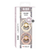 Bibs x Liberty varalica Eloise Blush Mix 0-6M ( 1298164 )