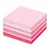 3M kocka Post-it 2028-P AQUA, bela/pink