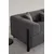 ATELIER DEL SOFA Sofa trosed Gio 3 Seater Anthracite