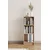 Hanah Home polica za knjige Bili3 40, 40 cm, hrast Sonoma