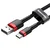 BASEUS USB kabel za USB-C Baseus Cafule 3A 0,5 m (rdeče-črn)