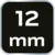 shumee 1/4 dolgi šesterokotni nastavek, 12 mm, Superlock