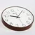 Telesonic Zidni sat, 30 cm, Braon