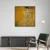 Canvas Slika na platnu Portrait of Adele Bloch-Bauer I, Gustav Klimt, Sa ramom, 120 x 120 cm, Crni