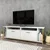 Hanah Home TV komoda Omar, 160x35x50.8 cm, Bela