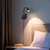 Immax NEO 08295L - Zidna lampa PUNTO sa USB 1xGU10/9W/230V crna
