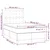 Vidaxl Box spring postelja z vzmetnico moder 120x200 cm blago