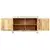Vidaxl vidaXL Omarica svetlo modra 110x35x70 cm masiven mangov les