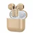TELEMPIRE Bluetooth slušalice Airpods Inpods 900 HQ metalik zlatne