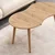 HANAH HOME Sto za dnevnu sobu Moon Oak