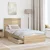 Krevet s od storage Sonoma hrast 90 x 200 cm Konstruirano drvo