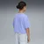 Essentials 2 Colour No. 1 PUMA Logo Short Length Tee Youth, Age, Intense Lavender, 7-8Y