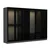 Hanah Home Kale 6093 Garderober, 270x210x52cm, Crni