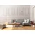 Atelier del Sofa Ugaona garnitura Tulip 97x80x313cm Svetlosiva