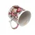 SUBTILNA VELIKA PORCELANSKA SKODELICA Z VRTNICAMI 360 ml