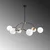 Opviq Kromozom 1021 Luster, Crni