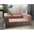 ZAMPINOO Sofa Miyo Premium Krevet za pse sa memorijskom penom, 90 x 70 x 30 cm, Roze