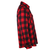Moška srajca z dolgimi rokavi UNIK - Black and Red - TW205.01