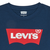 Levis  Majice z dolgimi rokavi BATWING TEE LS  Modra
