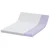 Vidaxl Blazine za vzmetnice Bela 140 x 190 cm