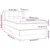 Vidaxl Box spring postelja z vzmetnico svetlo siva 90x190 cm blago