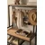 Hanah Home čiviluk Cozo, 84 cm, atlantski bor / crni