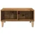 Stol za kavu staro drvo 60x60x30 cm konstruiranog drva