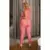 Pink mrežasti bodystocking