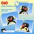 MARtube Desktop Bluetooth zvučnik Pingu, Crno-beli