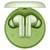 Honor Earbuds A Pro/zelena Slušalice ( 5503ACER )