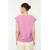 Trendyol Milla Ženska majica TWOSS20TS0021, Roze