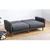 Atelier del Sofa Sofa Aqua, Na razvlačenje, Tamnosiva