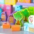 ECO TOYS Edukativne kocke Farma, 100kom