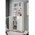 HANAH HOME Polica za knjige Bili 5 Shelf 2 Lid