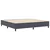 Krevetna platforma Tamno siva 200 x 200 cm Kordura tekstil