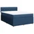 vidaXL vidaXL Box spring postelja z vzmetnico modra 140x190 cm blago, (21304779)