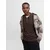 JACK & JONES Pulover JJEEmil temno rjava