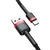 Baseus Cafule USB - A na USB - C kabel QC 3.0, 3A, 1 m – Crvena / Crna KP35198