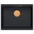 granitni umivalnik Logan 100 Black