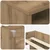 Loft krevet s ormarom 3 kom. Hrast artisan Konstruirano drvo