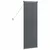 Venecijanski zastore Tamno siva 130 x 40 cm Aluminij
