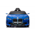 BMW i4 Dečiji Auto na akumulator sa kožnim sedištem i mekim gumama - Plavi
