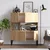 Hanah Home Krista Komoda, Braon