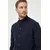 Barbour Pletena jopica Essential Elbow-Patch MKN0731CH51 Mornarsko modra Regular Fit