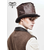 Klobuk DEVIL FASHION - Steampunk - kovinsko rjava - AS060