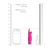 Royal Gem Elegance Rechargeable Silicone Bullet Pink