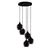 Opviq Luster Smoked-012, 50x50 cm, Crni