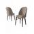 Hanah Home Set stolica Ritim, 44x96x42 cm, 6 komada, Braon-smeđe