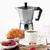Cafe Ole Classic coffeemaker, 120 ml, aluminum - Grunwerg
